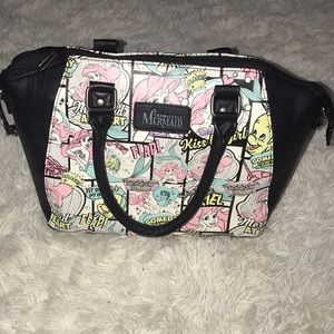 Little Mermaid Comic Style Shoulder Bag